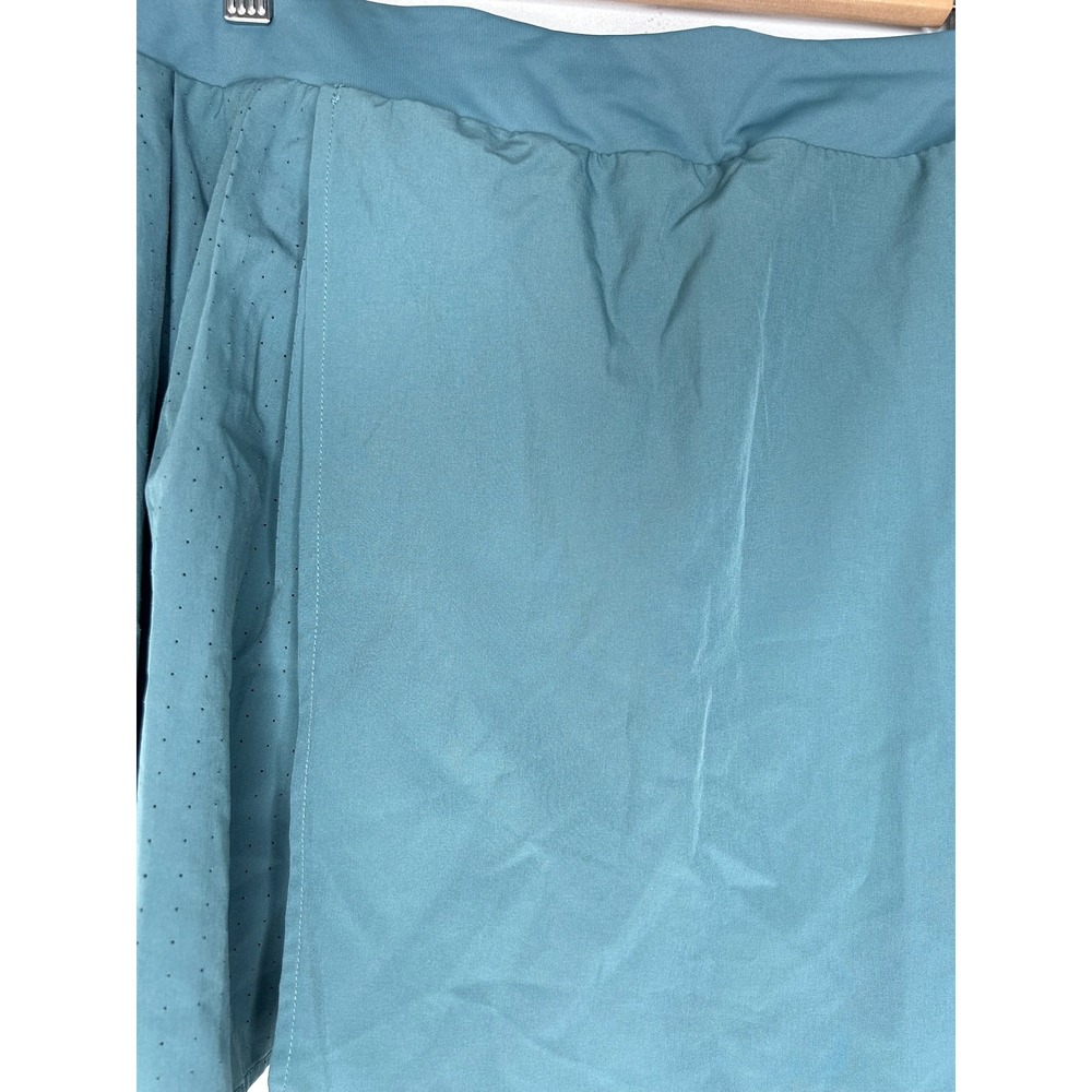 Avia Womens Teal Blue Active Skort Perforated Pleated XL 16-18 Tennis Golf Gym - Picture 2 of 11